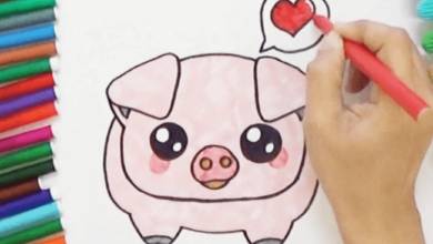 Cute:7e-Zp6rqvo8= Pig Drawing