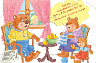 Clipart:2rszid-_Kg8= Goldilocks and the Three Bears